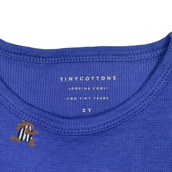 Tinycottons Ribbed Dog Tee - Picture 3 of 3